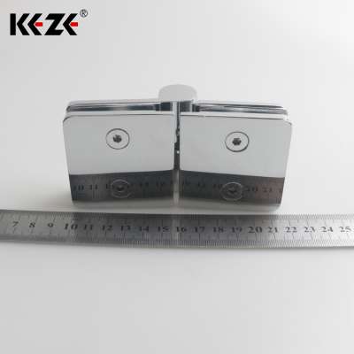 6563KEZE Frameless glass cabinet door hinge 180 degree cabinet hinges