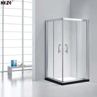 aluminium alloy frame fiberglass tempered glass door prefab bathroom shower cabinets for sale