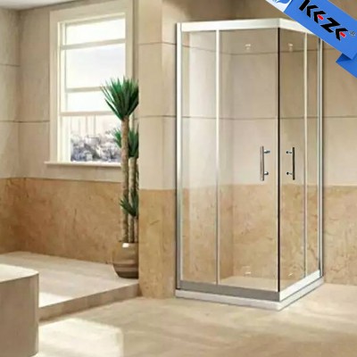 Low price in pakistan poland portable simple compact 80x80 square 8mm glass shower cabin for prefab bathroom with shower